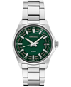 Seiko Men's Analog Essentials Stainless Steel Bracelet Watch 40mm In Green