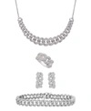 WRAPPED IN LOVE DIAMOND CHAIN LINK JEWELRY COLLECTION IN STERLING SILVER CREATED FOR MACYS