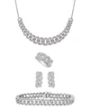 Wrapped In Love Diamond Chain Link Jewelry Collection In Sterling Silver Created For Macys In Sterling Silver