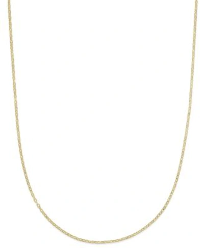 Italian Gold 16 18 Flat Rolo Chain Necklace 1 3 8mm In 14k Gold In Yellow Gold
