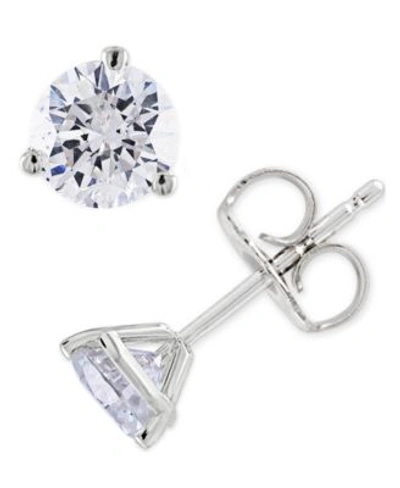 Macy's Diamond Stud Earrings 1 4 Ct. T.w. To 1 Ct. T.w. In 14k White Or Yellow Gold In White Gold