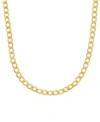 Italian Gold 18 22 Curb Link Chain Necklace Collection 5mm In 14k Gold In Yellow Gold