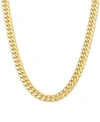 Italian Gold Miami Cuban Link Chain Necklace 6mm 18 26 In 10k Yellow Gold Or 10k White Gold In Gold