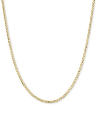 Macy's 20 22 Nonna Link Chain Necklace 3 3 4mm In 14k Gold In Yellow Gold