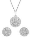 WRAPPED IN LOVE DIAMOND CIRCLE JEWELRY COLLECTION IN 14K WHITE GOLD CREATED FOR MACYS