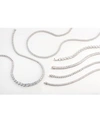Macy's Cubic Zirconia Jewelry Collection In Silver Plate In Silver