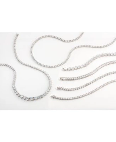 Macy's Cubic Zirconia Jewelry Collection In Silver Plate