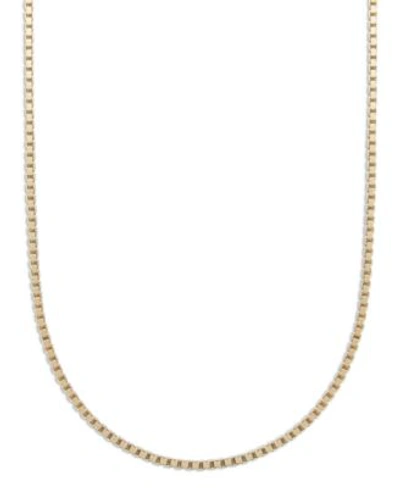 Giani Bernini 18k Gold Over Sterling Silver Necklaces 18 30 Box Chain