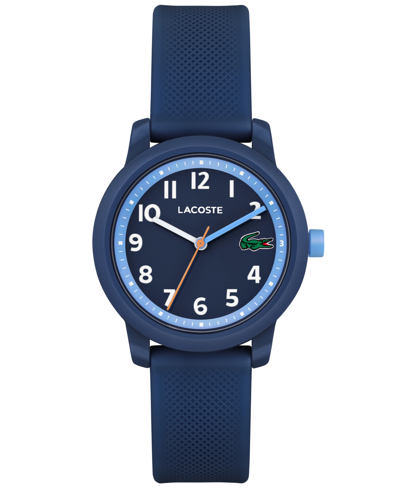 Lacoste Kids L.12.12 Light Navy Silicone Strap Watch 32mm