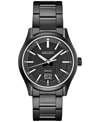 SEIKO MEN'S ESSENTIALS BLACK ION FINISHED STAINLESS STEEL BRACELET WATCH 40MM