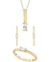 Wrapped Certified Diamond Polished Bar Jewelry Collection In 14k Gold Created For Macys In Yellow Gold