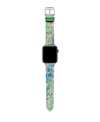 TED BAKER WOMEN'S TED SEASONAL PATTERNS MULTICOLOR LEATHER STRAP