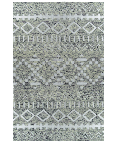 Kaleen Radiance Rad96 2' X 3' Area Rug In Gray