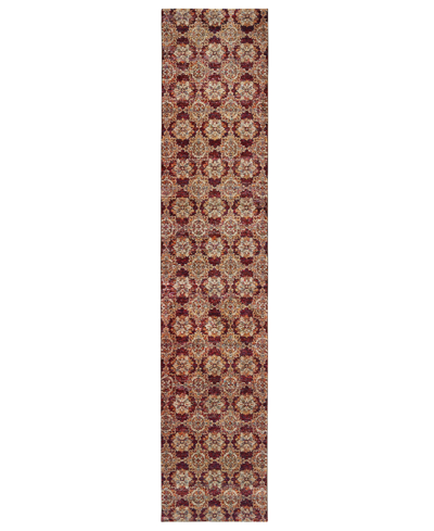 Jhb Design Andorra Vella 1'10" X 3'2" Area Rug In Red