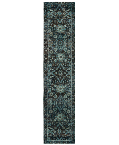 Jhb Design Journey Ordino 7'10" X 10'10" Area Rug In Navy
