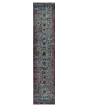 Jhb Design Andorra Pena 5'3" X 7'3" Area Rug In Blue