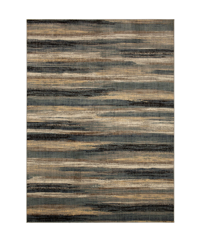 Karastan Elements Monaco Area Rug, 8' X 11' In Denim