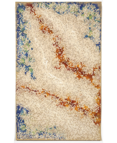 Liora Manne Visions Iv Elements 5' X 8' Outdoor Area Rug In Sand