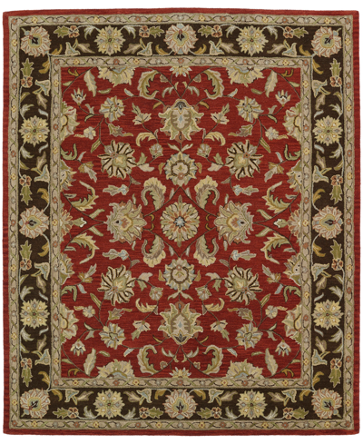 Kaleen Taj Taj17 Area Rug, 8' X 11' In Maroon