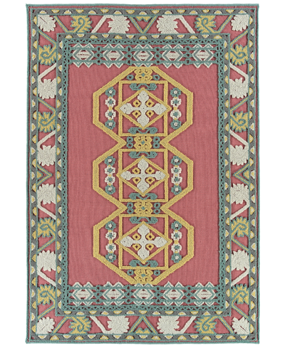 Tamara Day Warwick Tdw03 8' X 10' Area Rug In Pink