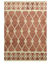 Amer Rugs Vista Raton Area Rug, 5' X 8' In Rust