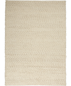 Calvin Klein Ck940 Riverstone Ivory 8' X 10' Area Rug In Ivory