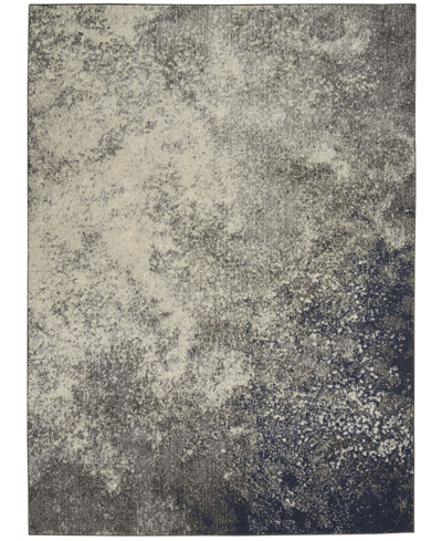 Long Street Looms Zeal Zea10 5'3" X 7'3" Area Rug In Charcoal