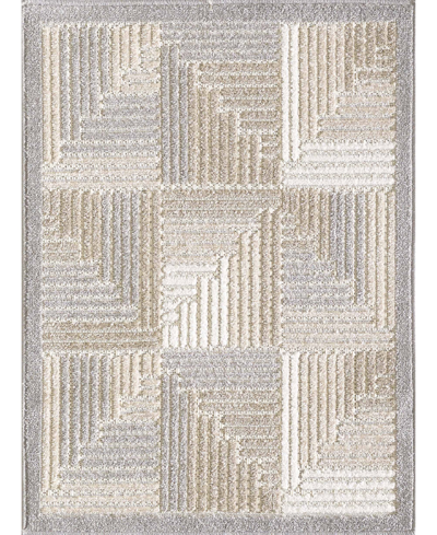 Northern Weavers Britta Bri-05 3'1" X 5'3" Outdoor Area Rug In Ivory