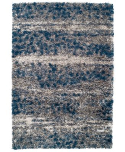 D Style Jackson Speckle Area Rug In Blue
