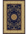 Km Home Navelli Blue Area Rug Collection In Blue