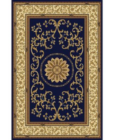 Km Home Navelli Blue Area Rug Collection