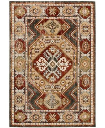 D Style Destiny Km22 Area Rug In Maroon