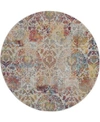 Nourison Ankara Global Anr06 Ivory Rug In Ivory
