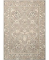 Nourison Persian Empire Pe22 Slate Rug In Slate