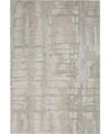 Nourison Symmetry Smm04 Ivory 3'9" X 5'9" Area Rug In Ivory