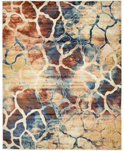 Bayshore Home Marblesea Mrb2 Area Rug Collection In Beige