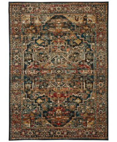 Karastan Spice Market Alacantara Sapphire Area Rug Collection