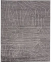SIMPLY WOVEN AMAYAH R8698 CHARCOAL AREA RUG