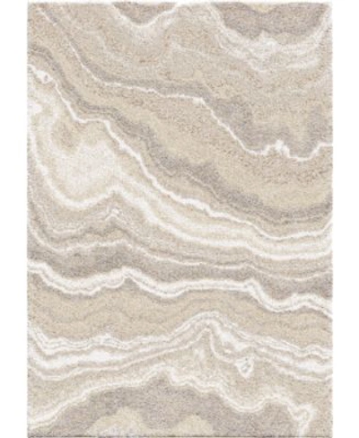 Edgewater Living Prime Shag Cascade Ivory Rug