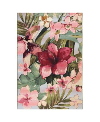 Liora Manne Marina Tropical Floral Rug In Multi