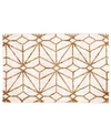 Scott Living Artisan Celeste Brushed Area Rug In Gold