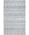 Ralph Lauren Theresa Lrl6650a Ivory Blue Area Rug Collection In Ivory
