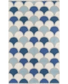 Novogratz Collection Novogratz Topanga Top 2 Blue Area Rug Collection In Blue
