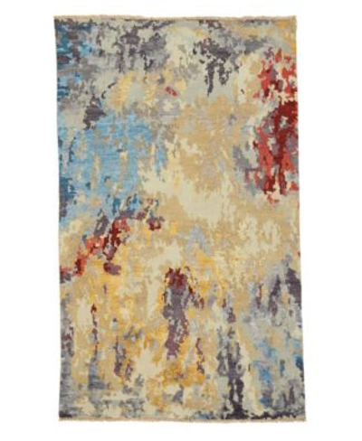 Capel Tasanee 945 Amber Area Rug In Yellow
