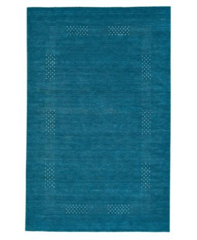 Capel Simply Gabbeh 400 Area Rug In Turquoise
