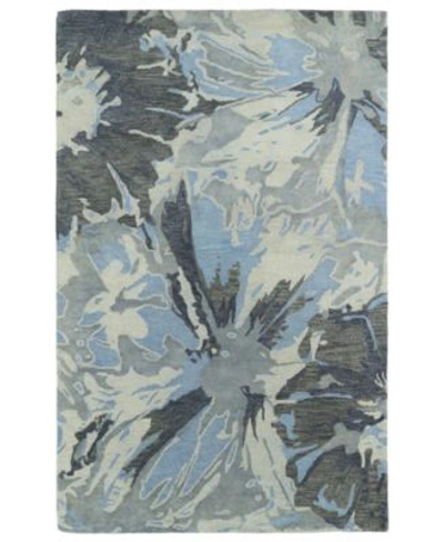 Kaleen Brushstrokes Brs06 75 Gray Area Rug Collection In Grey