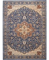 Nourison Lagos Lag01 Blue Rug In Blue