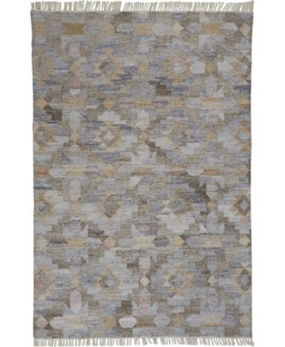 Simply Woven Londyn R0818 Gray Area Rug