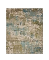 Karastan Elements Olivine Area Rug In Aqua