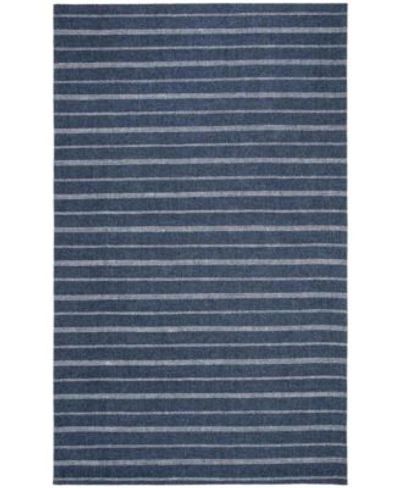 Ralph Lauren Miles Stripe Lrl6400d Navy Area Rug Collection